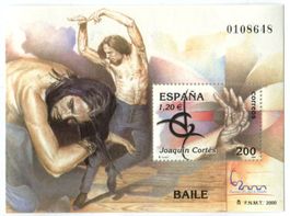 Block "Flamenco". Spanien.