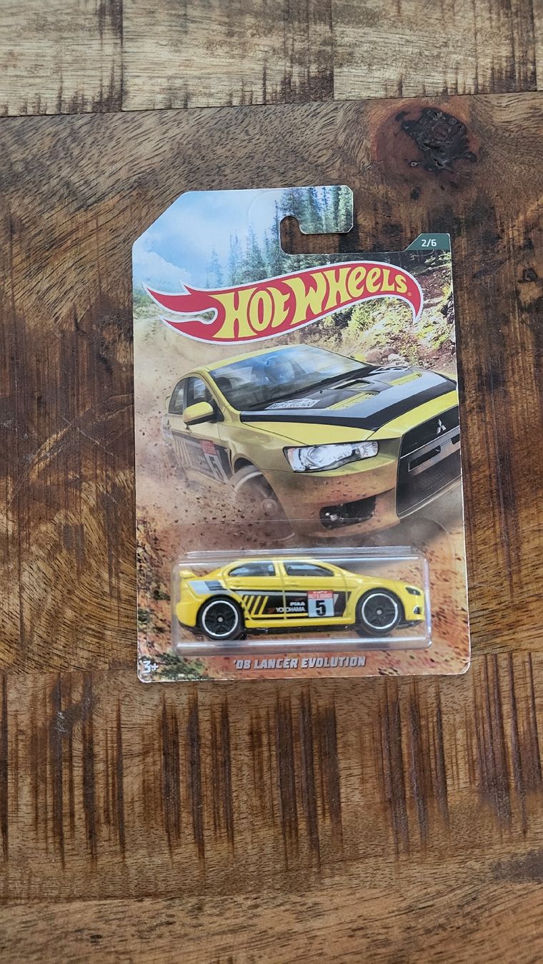 Hot Wheels Modellautos: Hot Wheels 08 Lancer Evolution gelb OVP 2/6 – Neu und originalverpackt aus Jona von mjo_f5t2