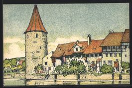 Bremgarten /AG, Partie am Hexenturm
