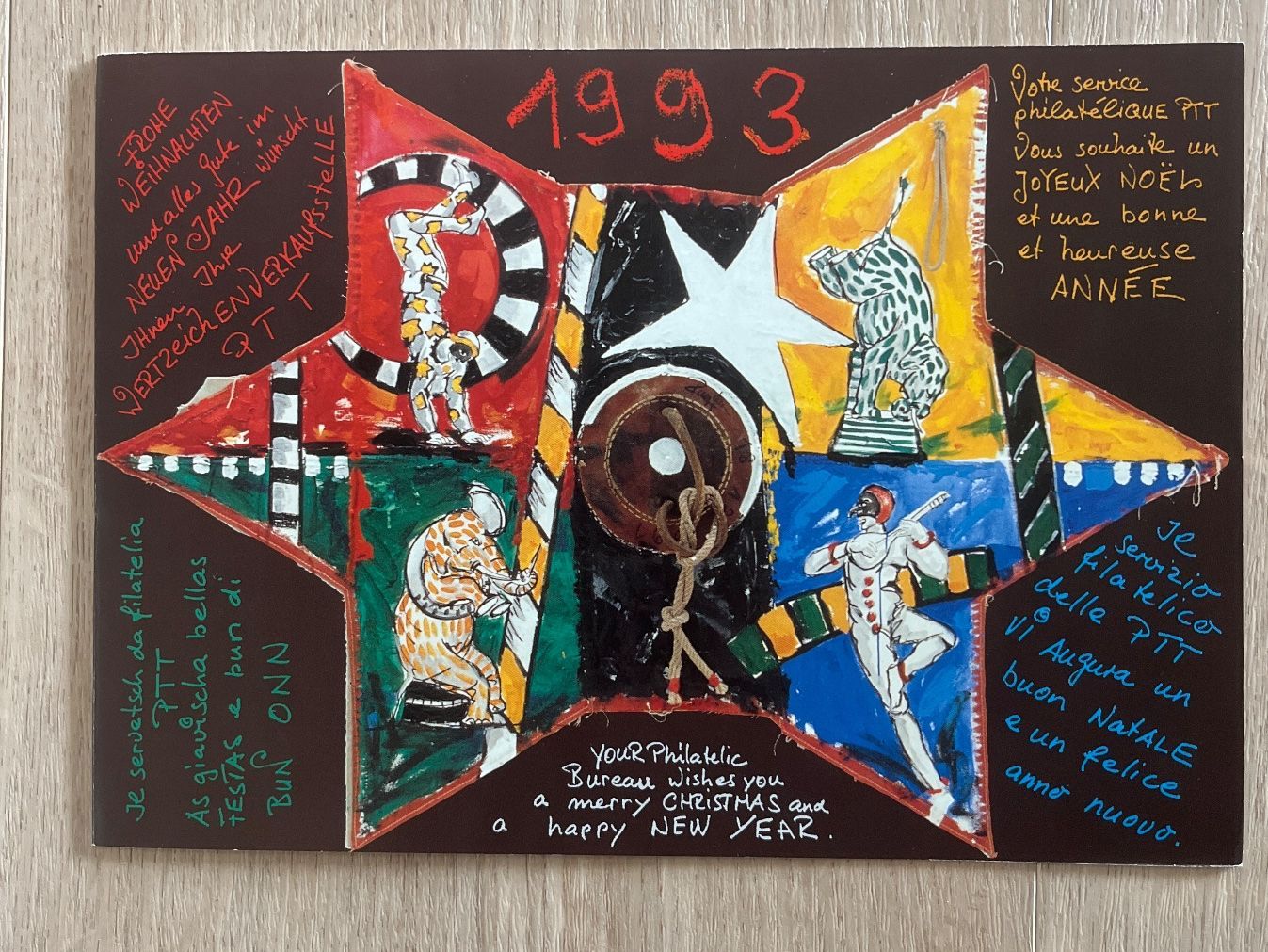 Tutti i francobolli: Weihnachtskarte Post 1993 – Nuovo (secondo la descrizione) da Goldswil venduto da Jordi7