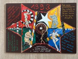 Weihnachtskarte Post 1993