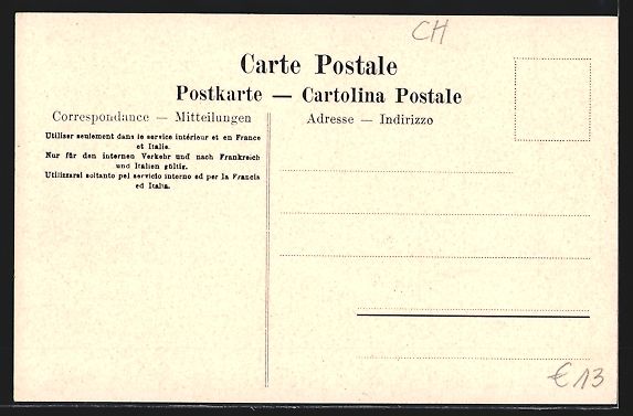Cartoline postali: Rigi-Kulm, Blick auf den Vierwaldstätte – Usato da Berlin venduto da bartko-reher 1