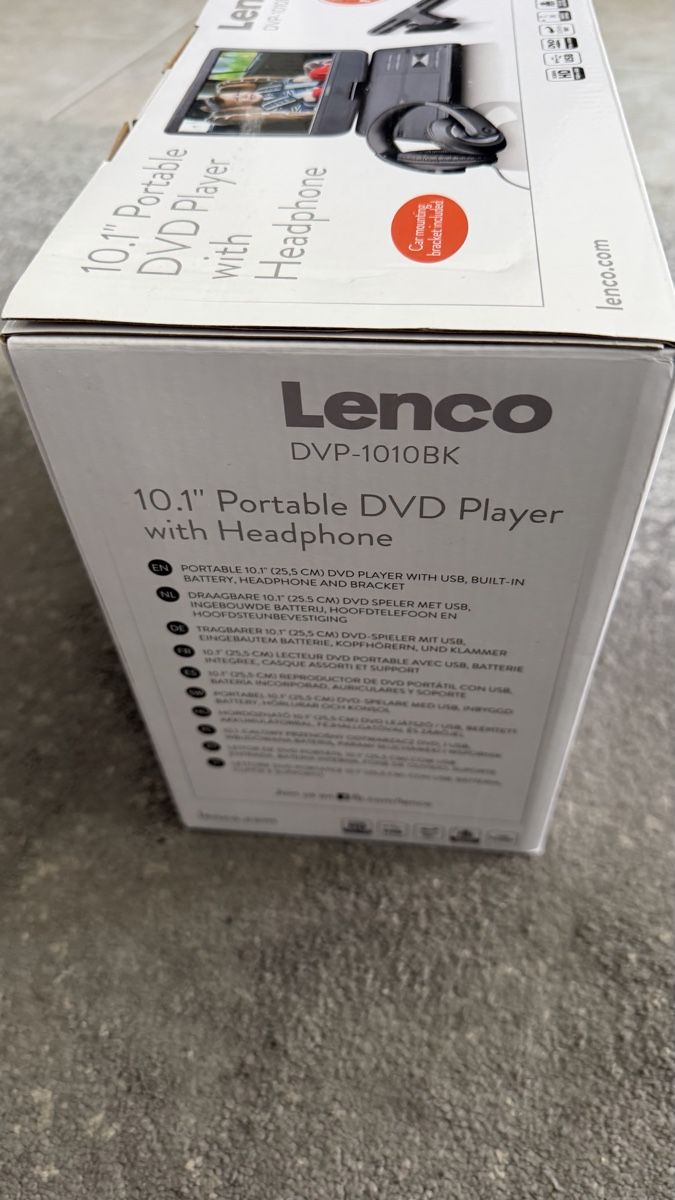Lenco Lecteur media portable: Lenco DVP-1010BK 10.1" Portable DVD Player   – D'occasion à St.Gallen par gauwo 2