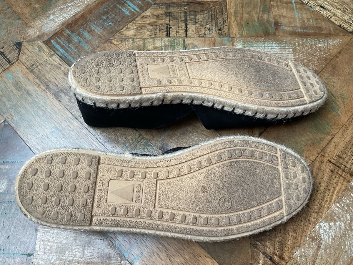 Scarpe da donna: VERBENAS Espadrilles Leder - schwarz Gr.42 – Usato da Bachenbülach venduto da Sybeco 7