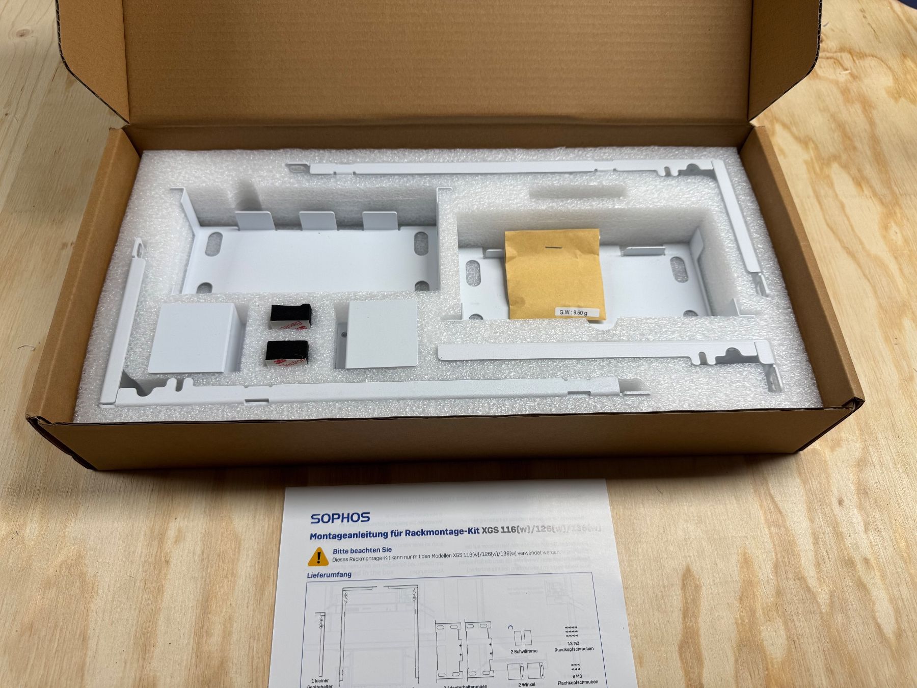 Sophos Firewall: Sophos XGS116w Rackmount Kit – Usato da Steinhausen venduto da Schuwies