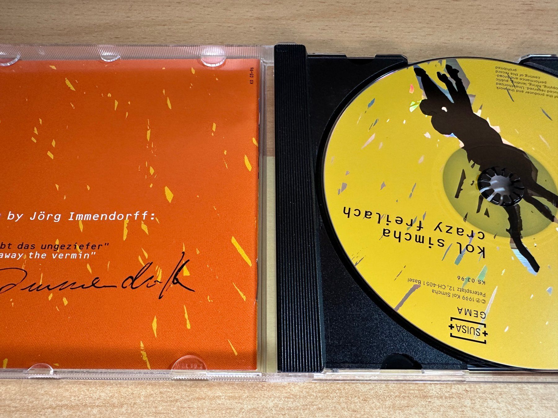 CDs: I5 Kol Simcha – Crazy Freilach – Gebraucht aus Rikon im Tösstal von Alpenmutz 2