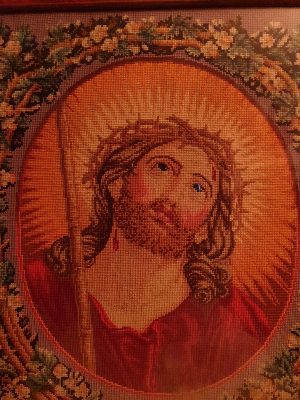 Foto & Immagini: Jesusbild Gobelin Bild – Usato da Kriens venduto da gra_fhn7 6