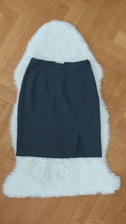 Vintage Wool Pencil Skirt