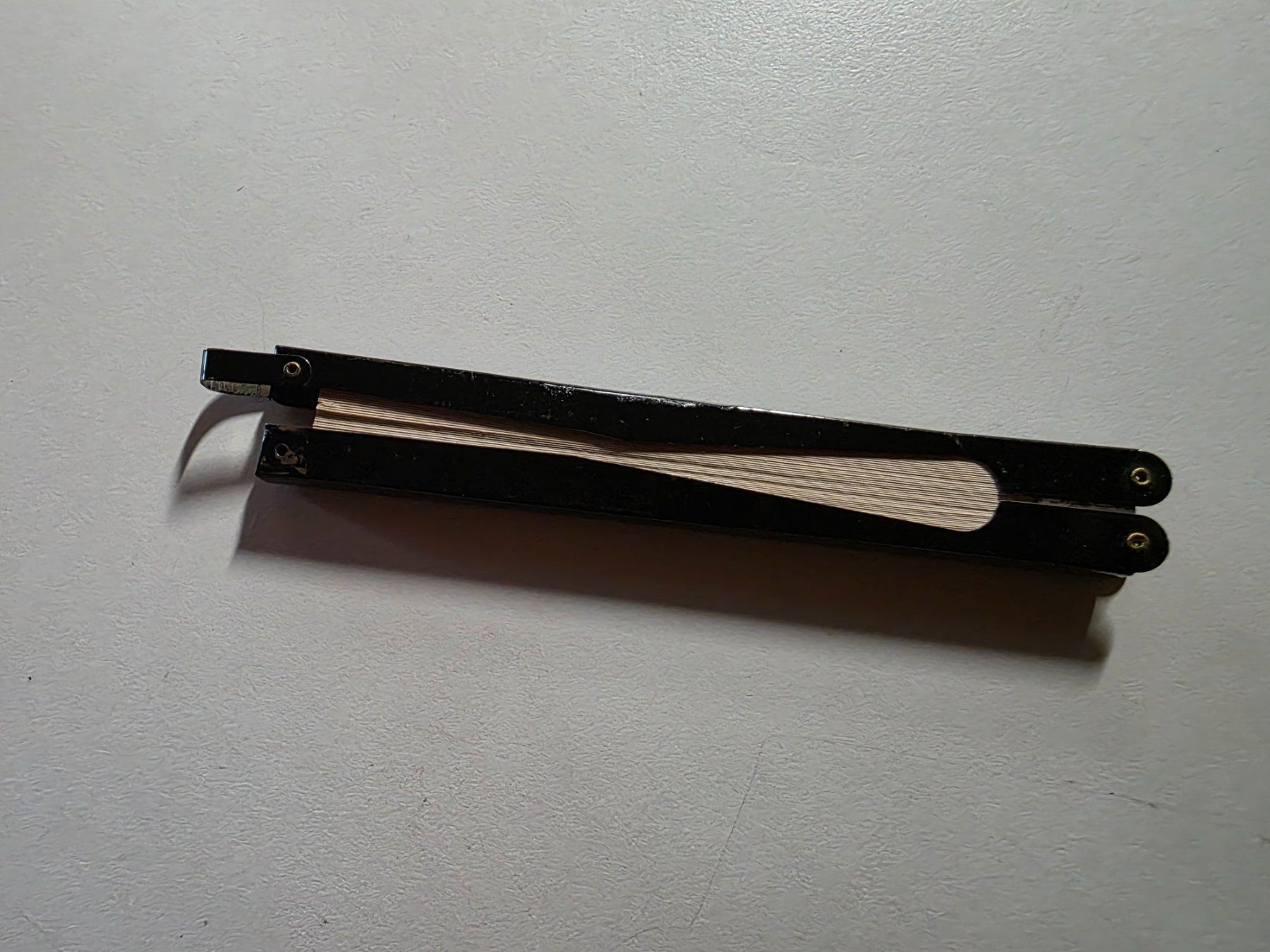 Tutte le decorazioni: antiker verschliessbarer Hand Fächer 14 cm – Difettoso da Walterswil BE venduto da Lonitti 2