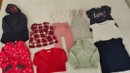 Kinderkleidung Mädchen Set 92/98 guter Zustand