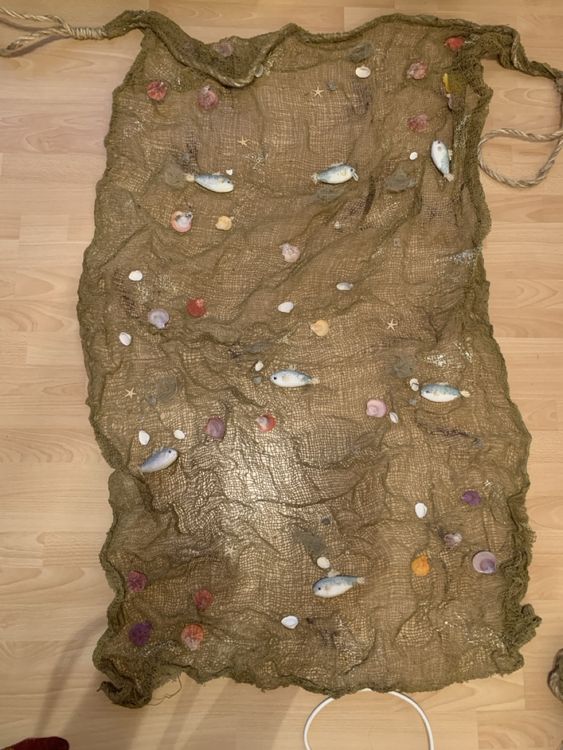 Dekonetz Fischernetz Muscheln Deko Meer Strand | Kaufen auf Ricardo
