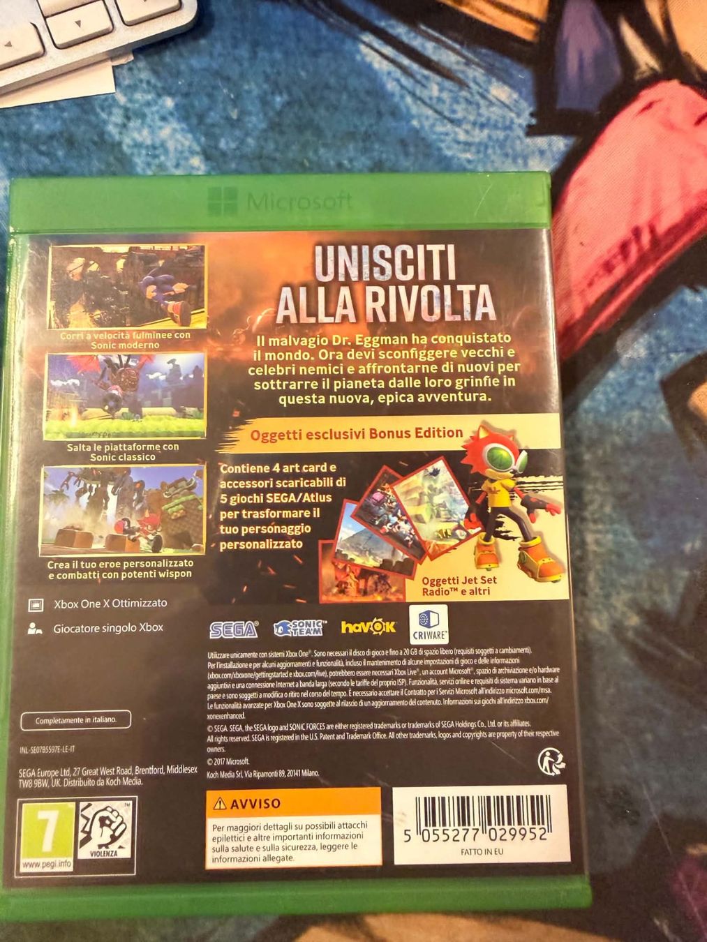 Microsoft Giochi: Sonic Forces Microsoft Xbox One / Series X – Usato da Giubiasco venduto da Tici__nerd_Giubiasco 1