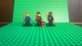 Lego Ninjago, Staffel 6, Kai, Nya und Jay mit Piratenklappe