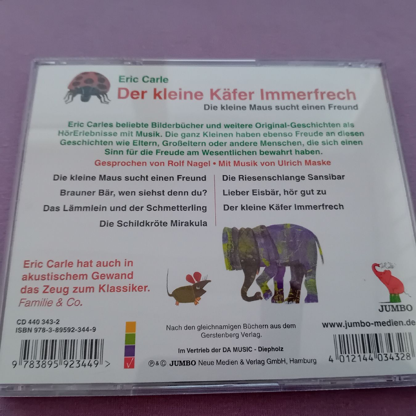 Audiolibri: CD Der kleine Käfer Immerfrech – Usato da Witterswil venduto da hele04 1
