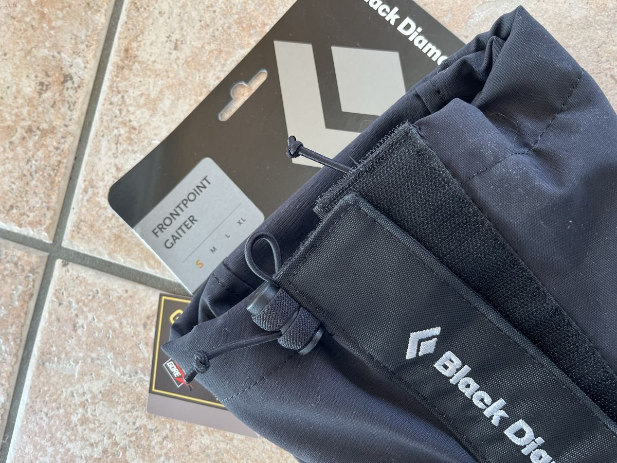 Black Diamond Stinchiere & Fasciature: Goretex Black Diamond Frontpoint Gaiter – Nuovo e nell'imballaggio originale da Leysin venduto da nevin.mccallum 3