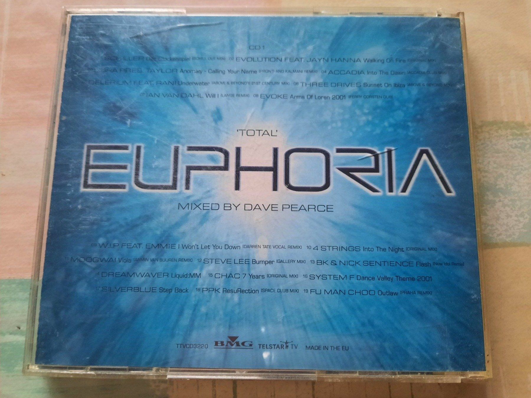 CDs: CD Total Euphoria - Mixed by Dave Pearce  – D'occasion à Pully par bro_n52j 1