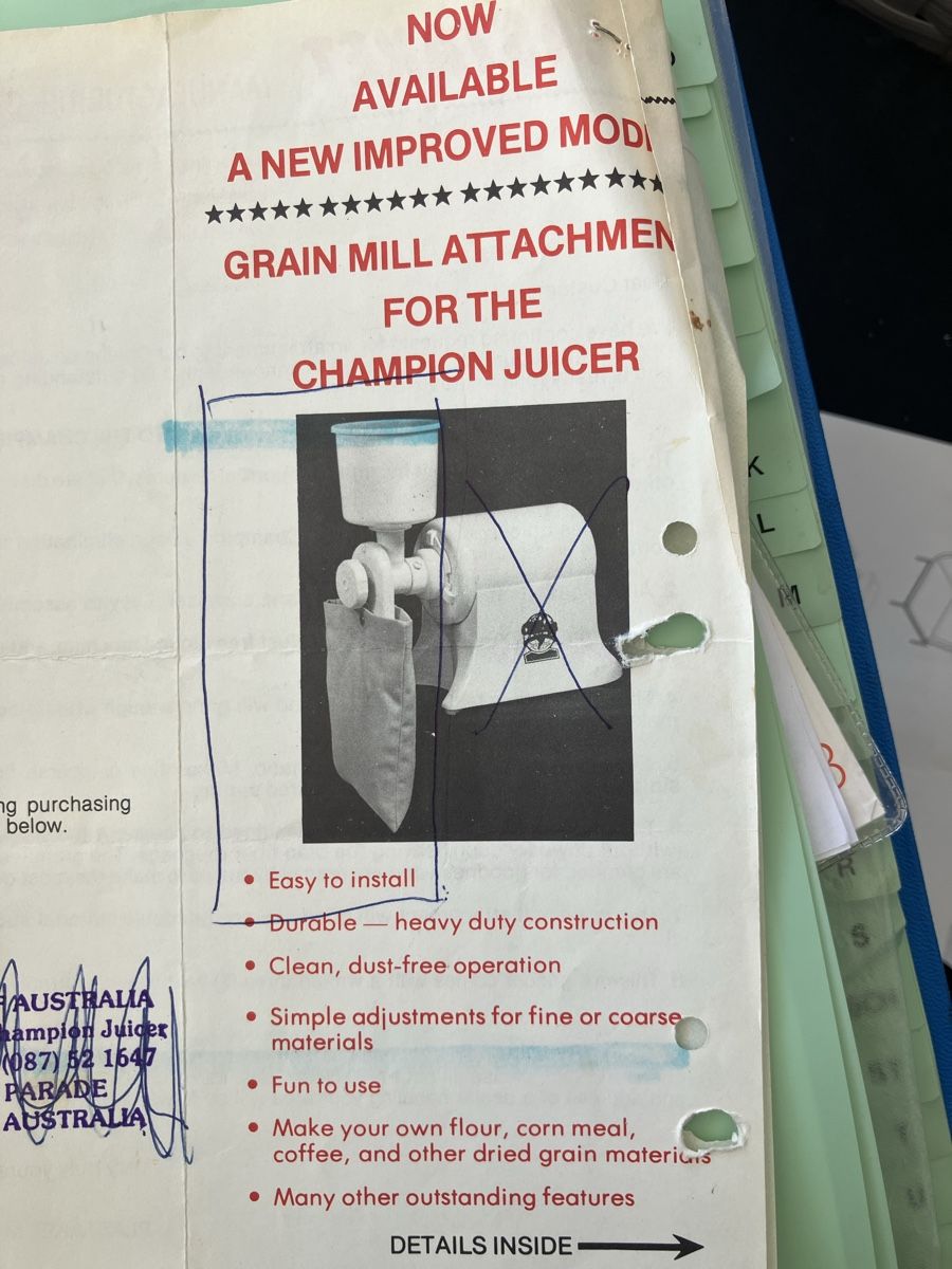 Küchengeräte: Champion GS-PG 710 PN Juicer – Gebraucht aus Lachen SZ von rolosch 9