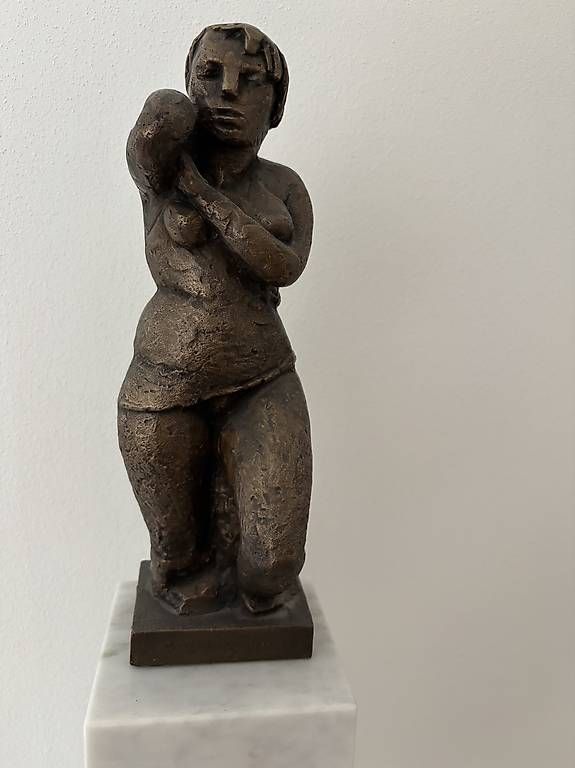 Sculture & Statue: Wunderschöne und edle Marmorsäule mit Skulptur – Usato da Kriens venduto da nor_5ph9 2