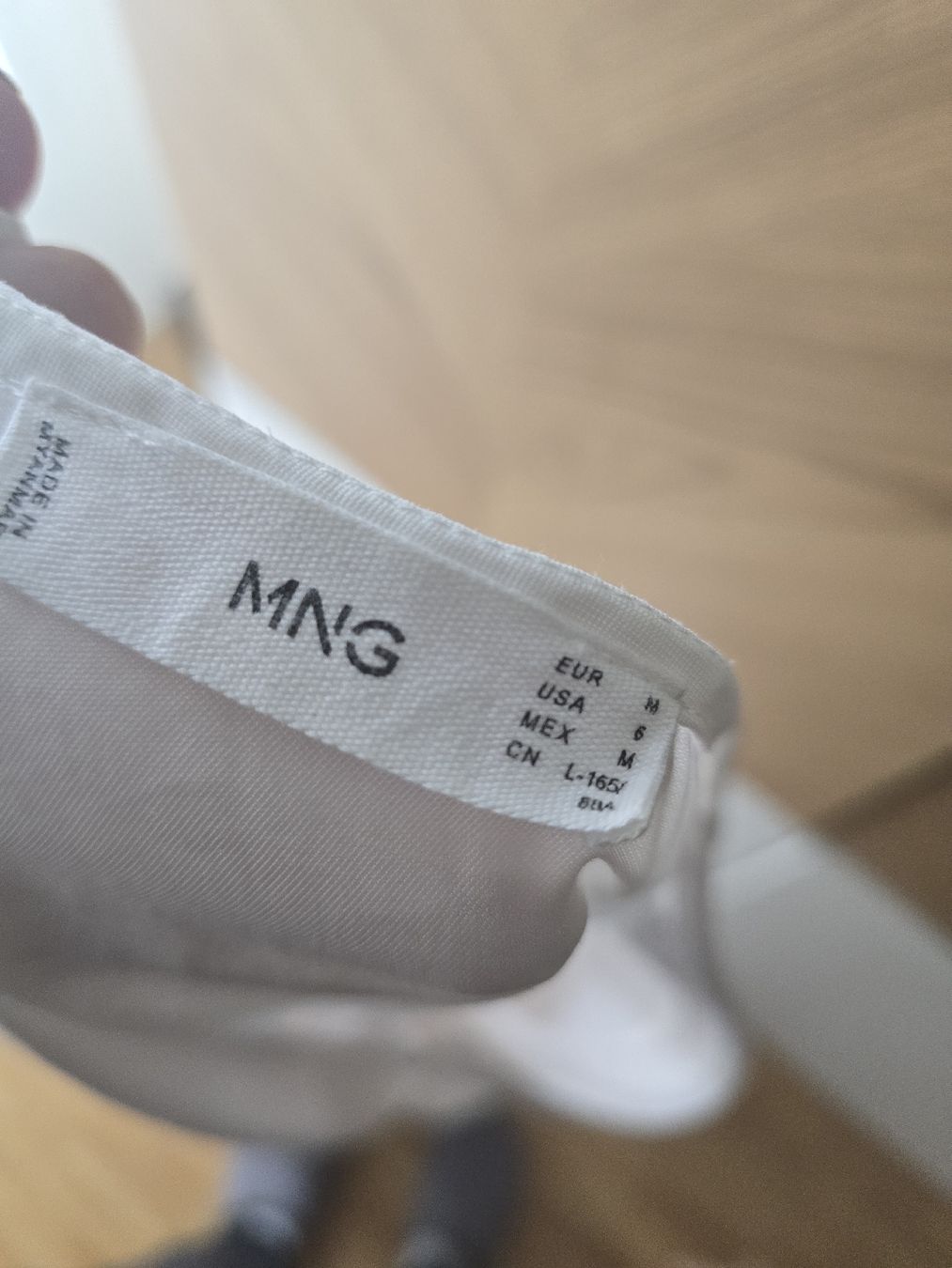 Mango Vestiti: Mango Kleid, Gr. M, weiss, leicht & luftig – Usato da Zürich venduto da ale_bg2x 4