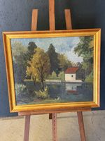 Tableau peinture Marcel Stabler paysage 
