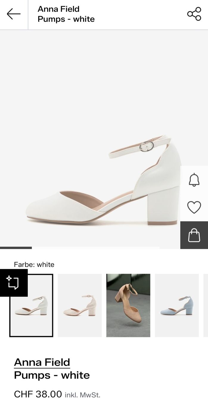 Scarpe da donna: Brautschuhe – Nuovo e nell'imballaggio originale da Hermetschwil-Staffeln venduto da Tamara1008 5