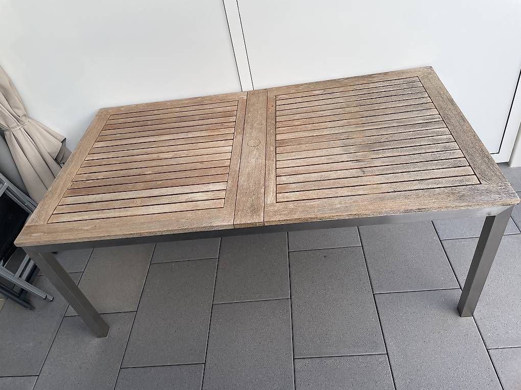 Tische: Gartentisch aus Holz – Gebraucht aus Emmenbrücke von nil_mtg6 2
