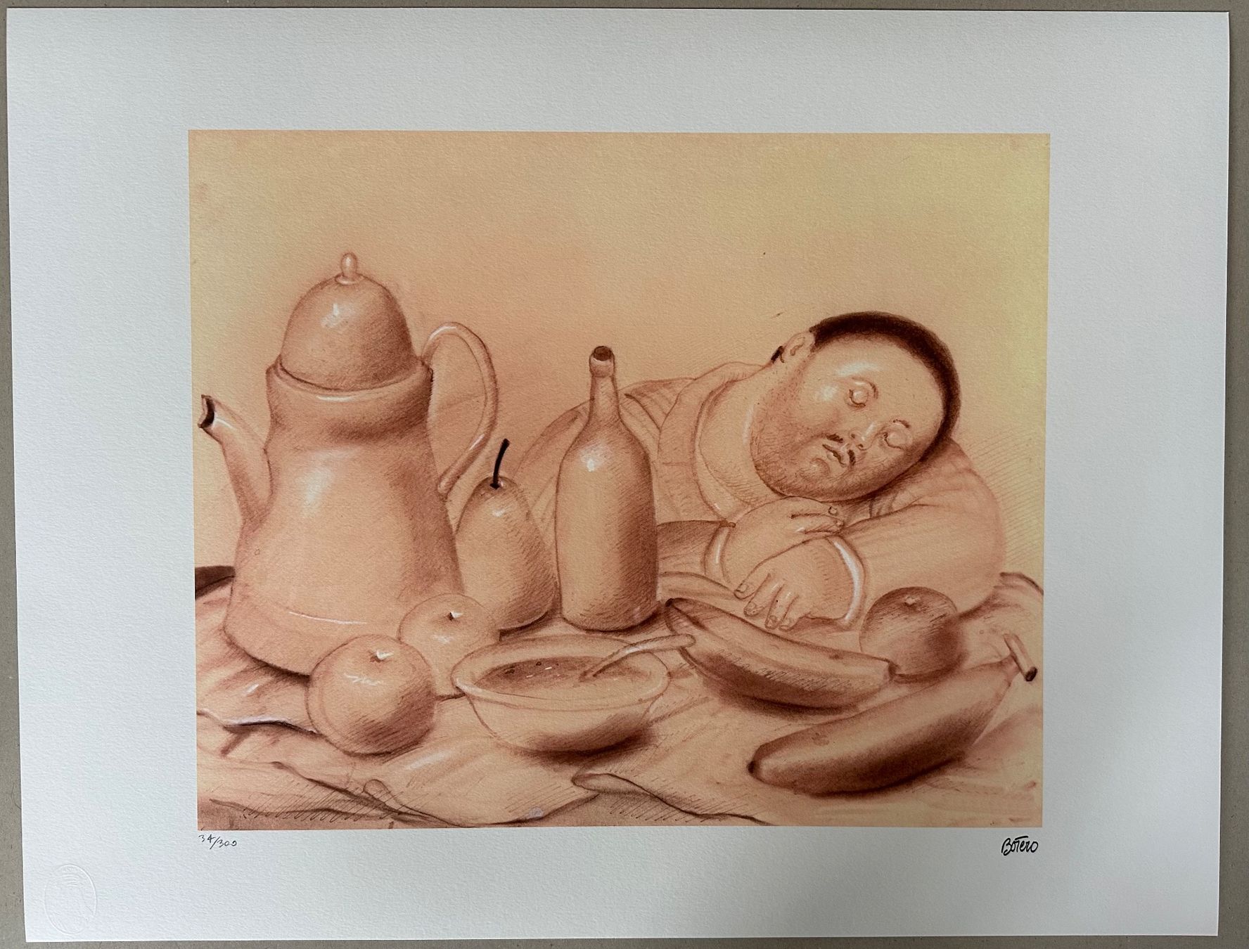 Poster & Bilder: Fernando Botero: Untitled 34/300 – Neu (gemäss Beschreibung) aus Meilen von Smgdesign