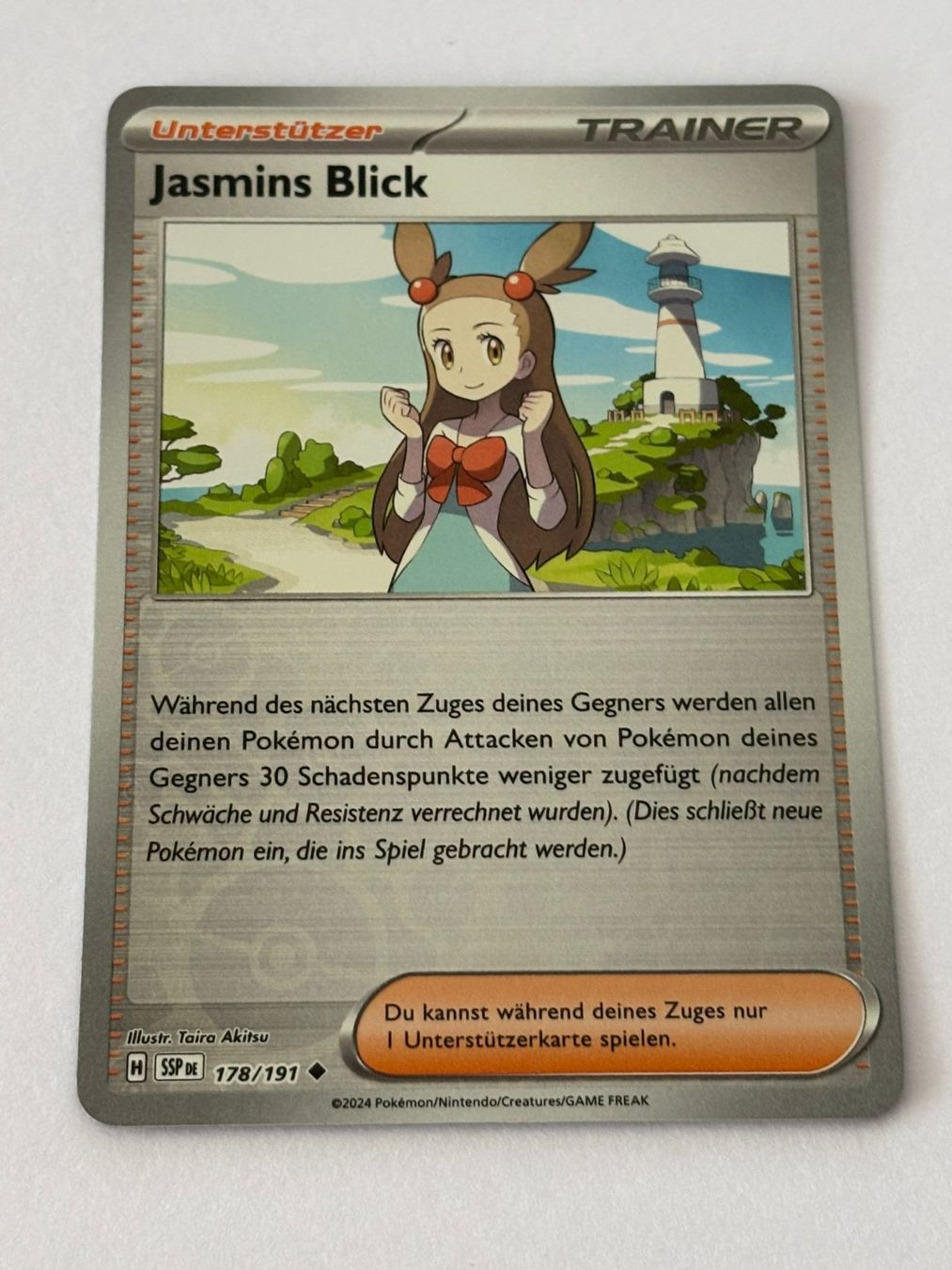 Pokémon Sammelbilder & Trading cards: Pokemon-Karte Jasmins Blick 178/191 – Gebraucht aus Herisau von Seyashop1