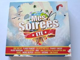 3 Cds Compilation mes soirées été