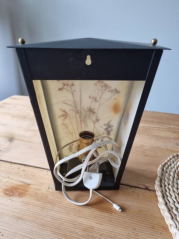 Lampade: Wandlampe Blumen Heu – Usato da Merlischachen venduto da Yaha_ 2