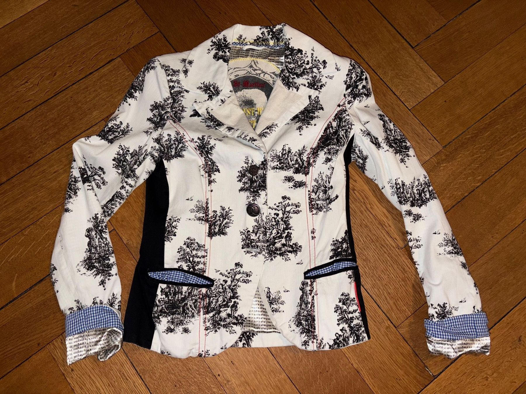 Giacche: Blazer von St. Martins Gr. S - Siebdruck – Usato da Zürich venduto da triangular
