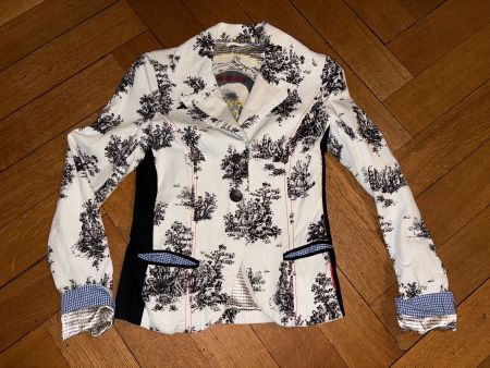 Blazer von St. Martins Gr. S - Toile-de-Jouy