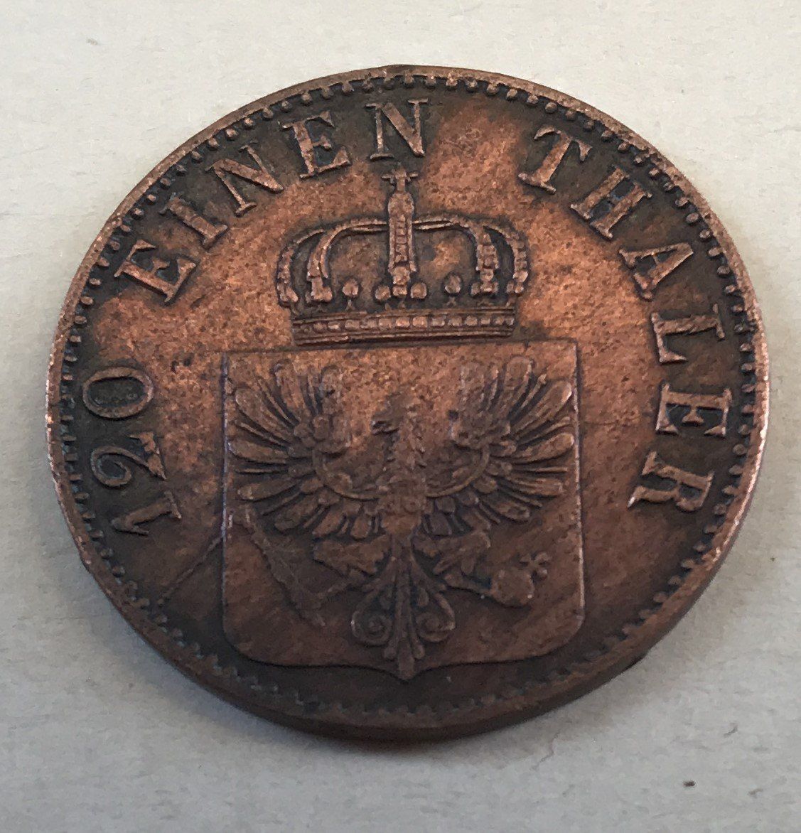 Tutti le monete: SCHEIDEMÜNZE 3 PFENNIGE 1865 – Usato da Ostermundigen venduto da Heavenmaus75 1