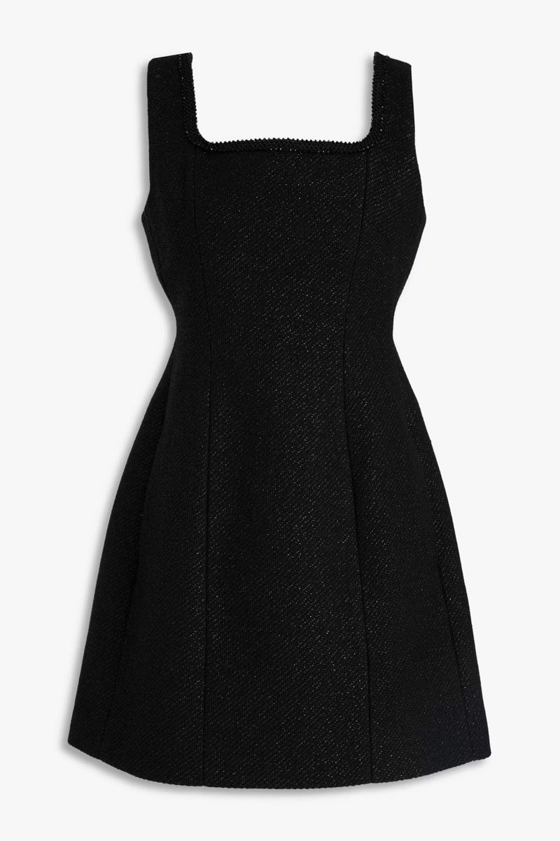 Vestiti: Chic Black Sparkle Mini Dress, Square Neck – Nuovo (secondo la descrizione) da Spreitenbach venduto da eli_7f86 2