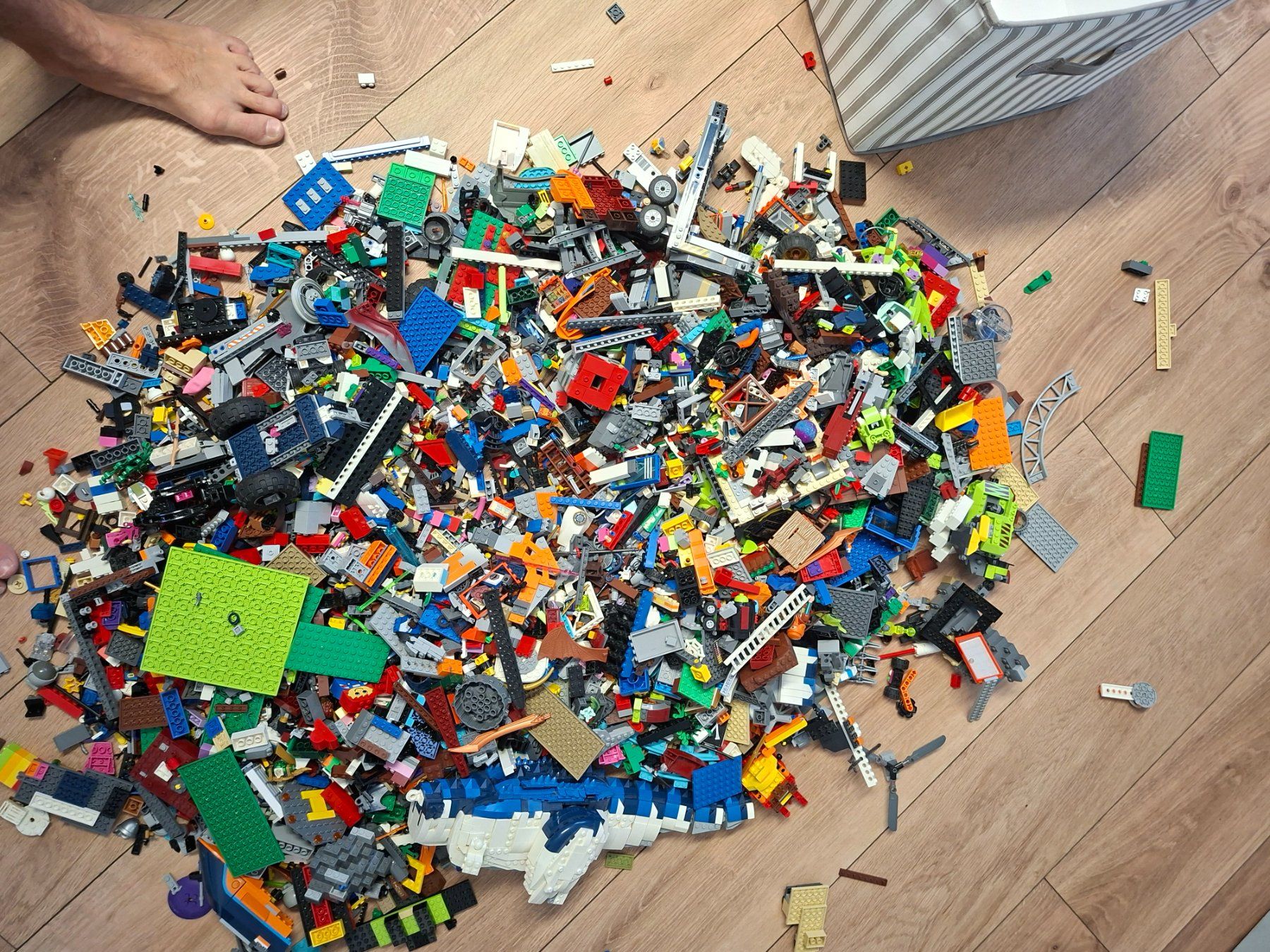Lego Giocattoli: über 11 Kilo Lego diverses wie Bild – Usato da Winterthur venduto da Tiara 2