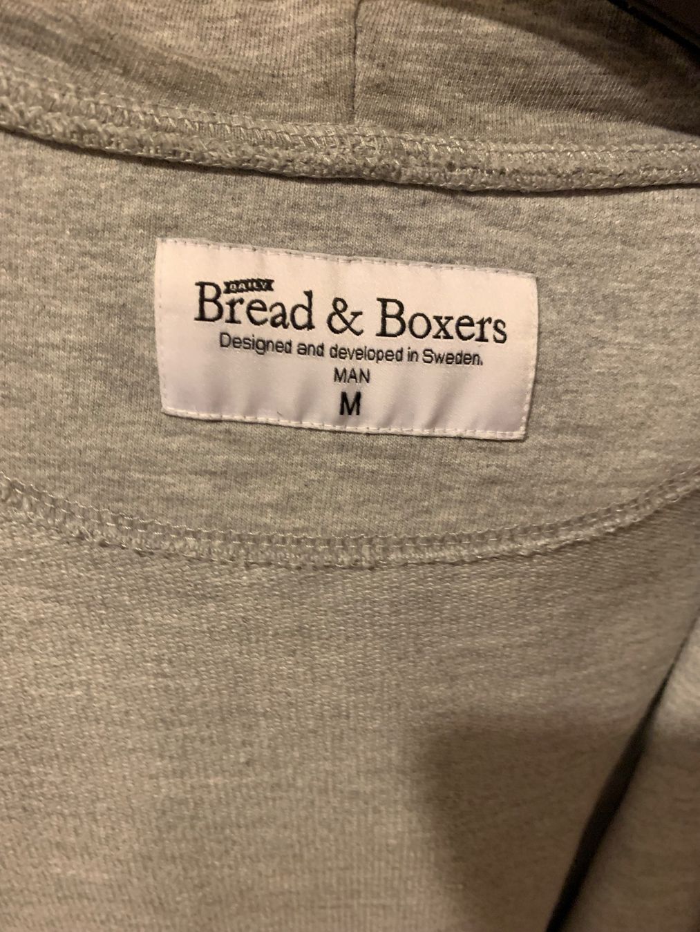Maglioni & Felpe: Bread&Boxers Herren Zip-Hoodie, Grau, Gr. M - – Usato da Luzern venduto da lor_h59d 2