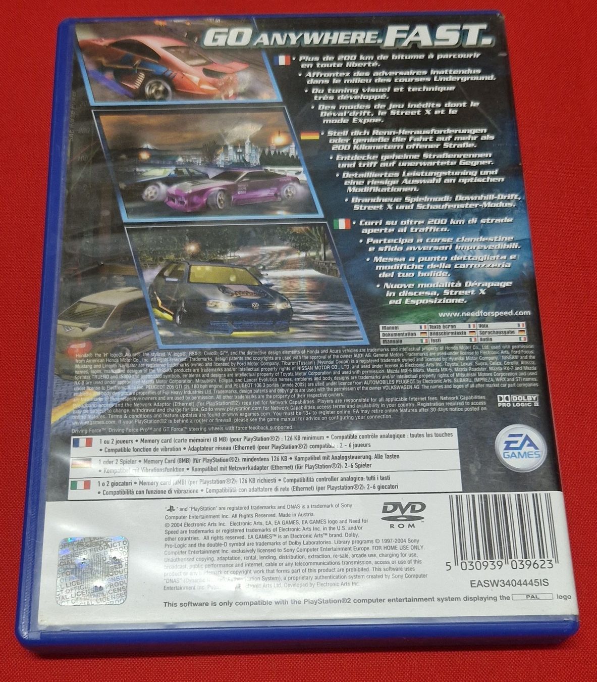 Sony Spiele: Need for Speed underground 2 PS2 – Gebraucht aus Villars-sur-Glâne von MrLobTec 1
