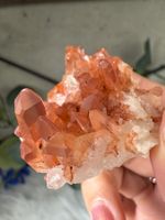 Tangerine Quarz-Cluster