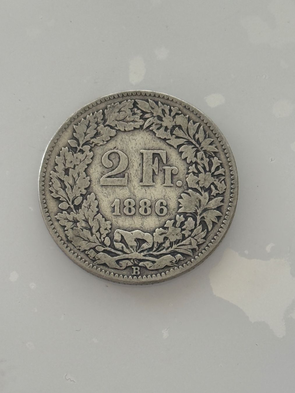 Alle Münzen: 2 Franken 1886  Rar – Gebraucht aus Wallisellen von SWISS_SILVER1