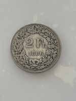 2 Franken 1886  Rar
