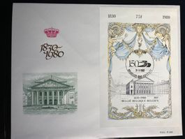 Belgien 1980 Block 150 J Unabhängigkeit illus. Ersttagsbrief