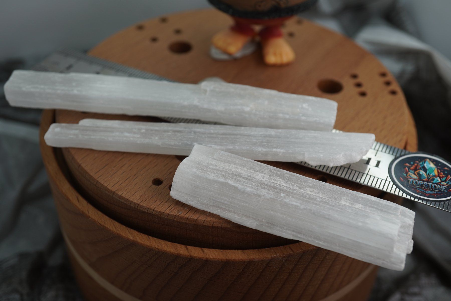 Mineralien & Heilsteine: Selenit Stäbe  3 Stück    Ab 1.-(1) – Neu und originalverpackt aus Eschenbach SG von topstone 1
