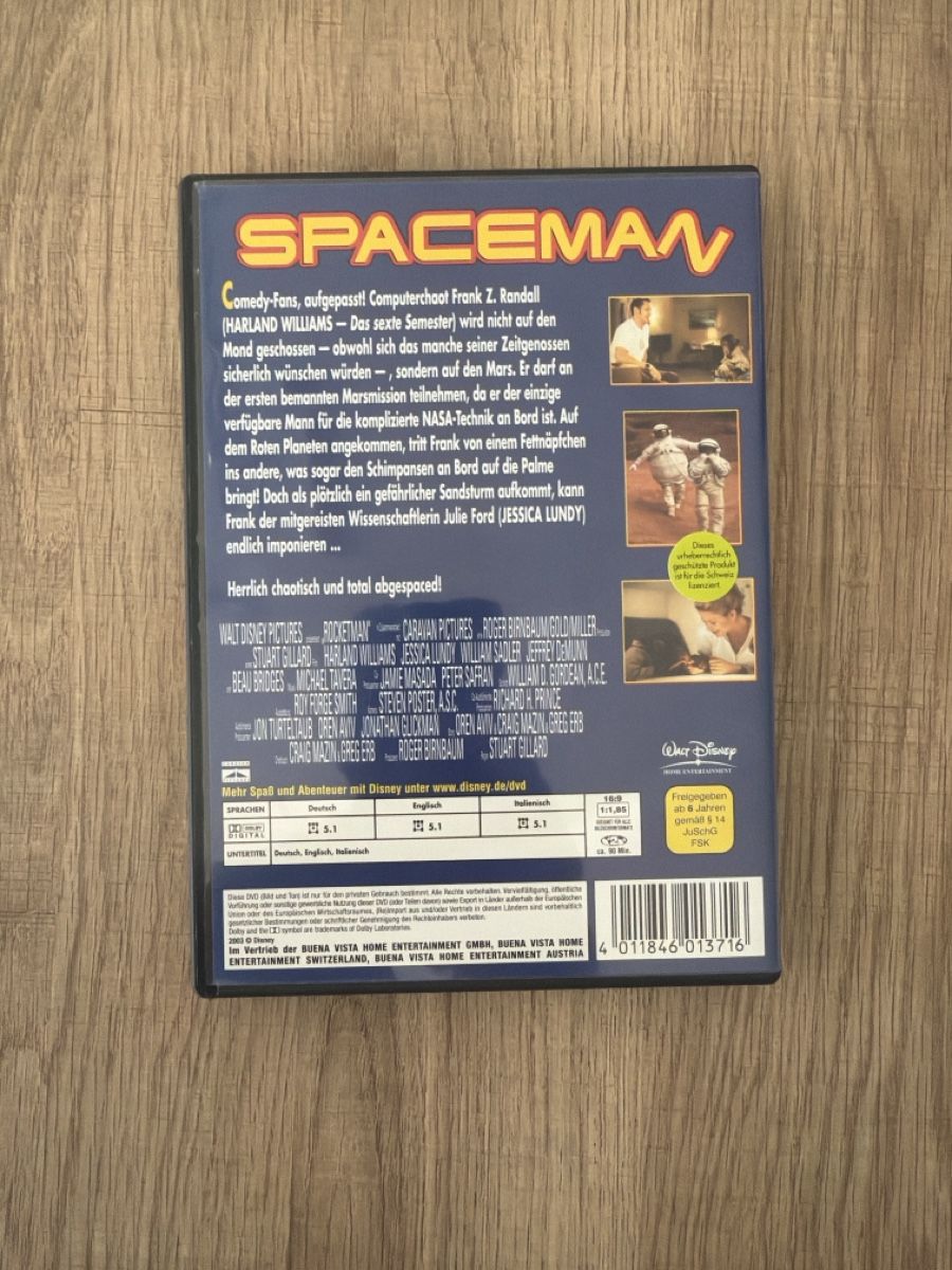 Tutti i DVDs: Spaceman (1997, selten) DVD – Usato da Hagendorn venduto da masterchieff 1