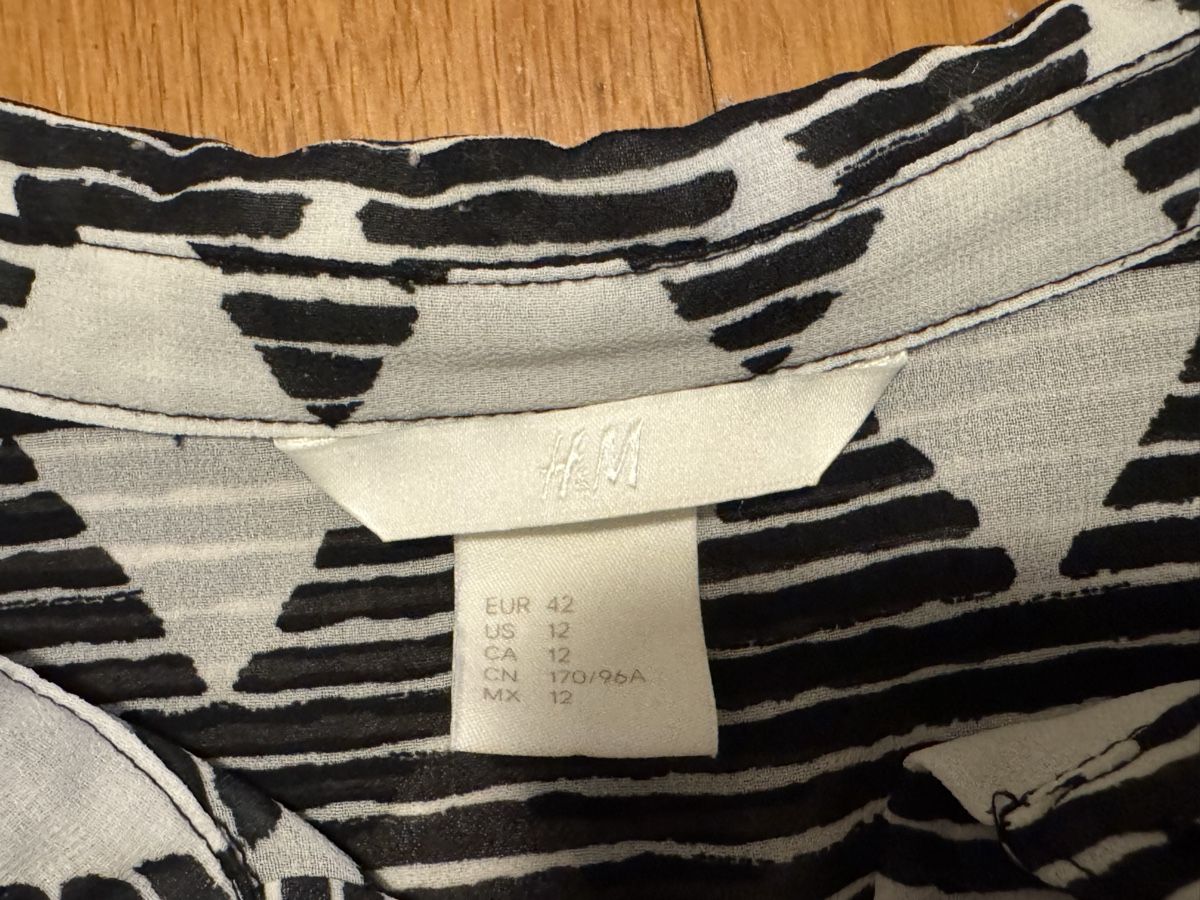 H&M Camicette: Ärmellose Bluse H&M Grösse 42. – Usato da Adliswil venduto da StephanieAnnina 6