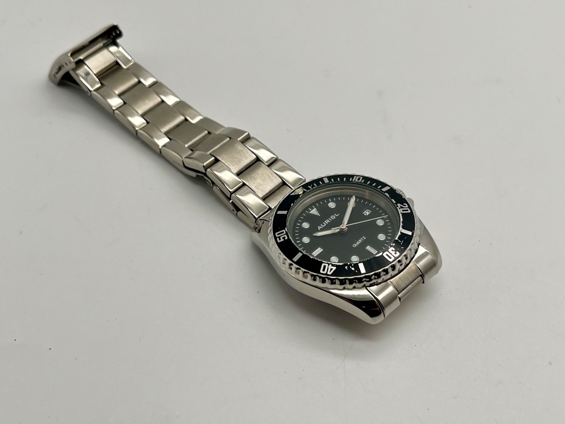 Orologi: Auriol Herrenuhr "Driver-look" Quarz – Usato da Aarau venduto da VelEis_Watches 6