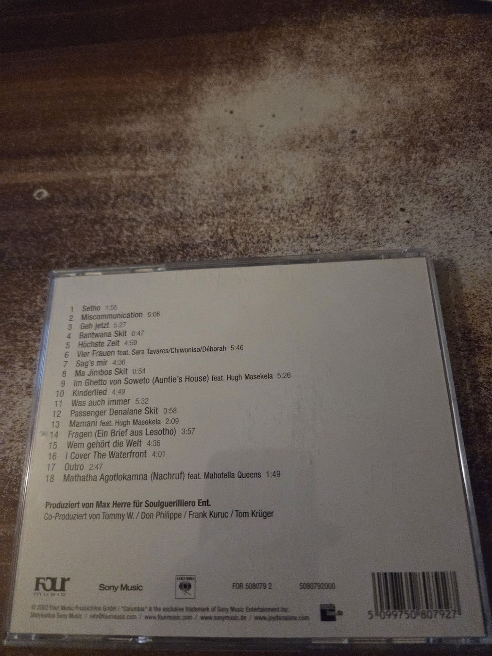 CD: Joy Denalane - Mamani – Usato da Wattenwil venduto da Mage66 1
