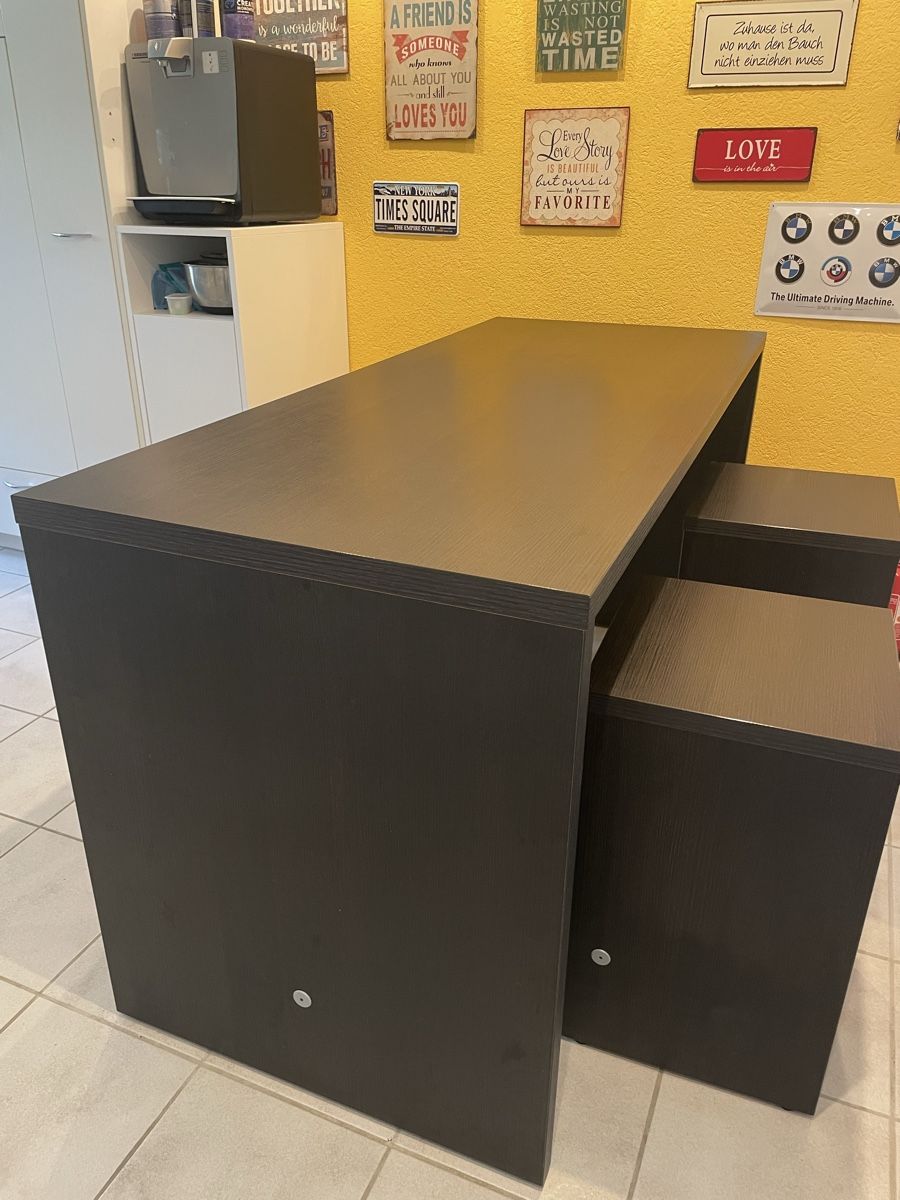 Tavoli: Bar/Stehtisch mit 4 passenden Hockern – Usato da Aesch ZH venduto da Apfelblau78 3