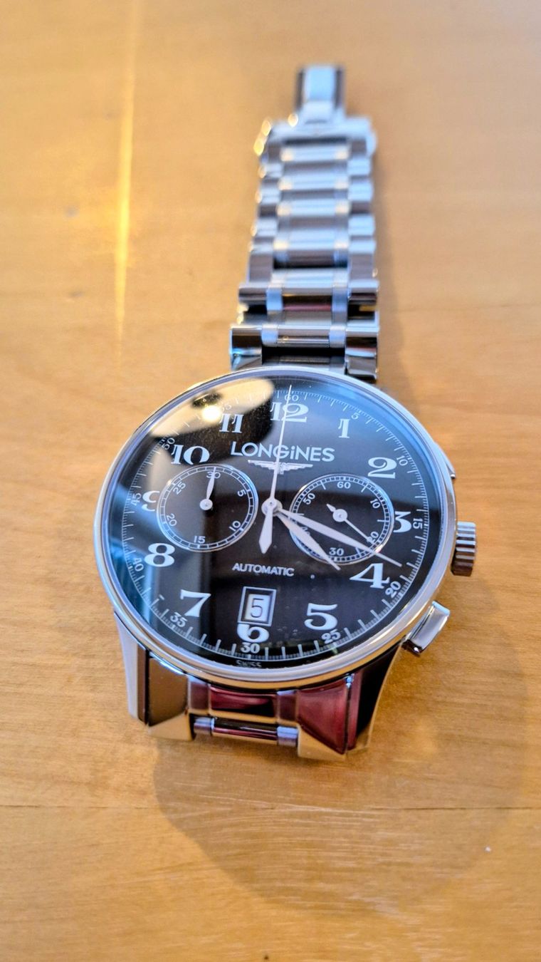 Longines Orologi: Longines Olympic Collection Chrono Auto. Prix à discuter. – Usato da La Chaux-de-Fonds venduto da danydeneuch 3