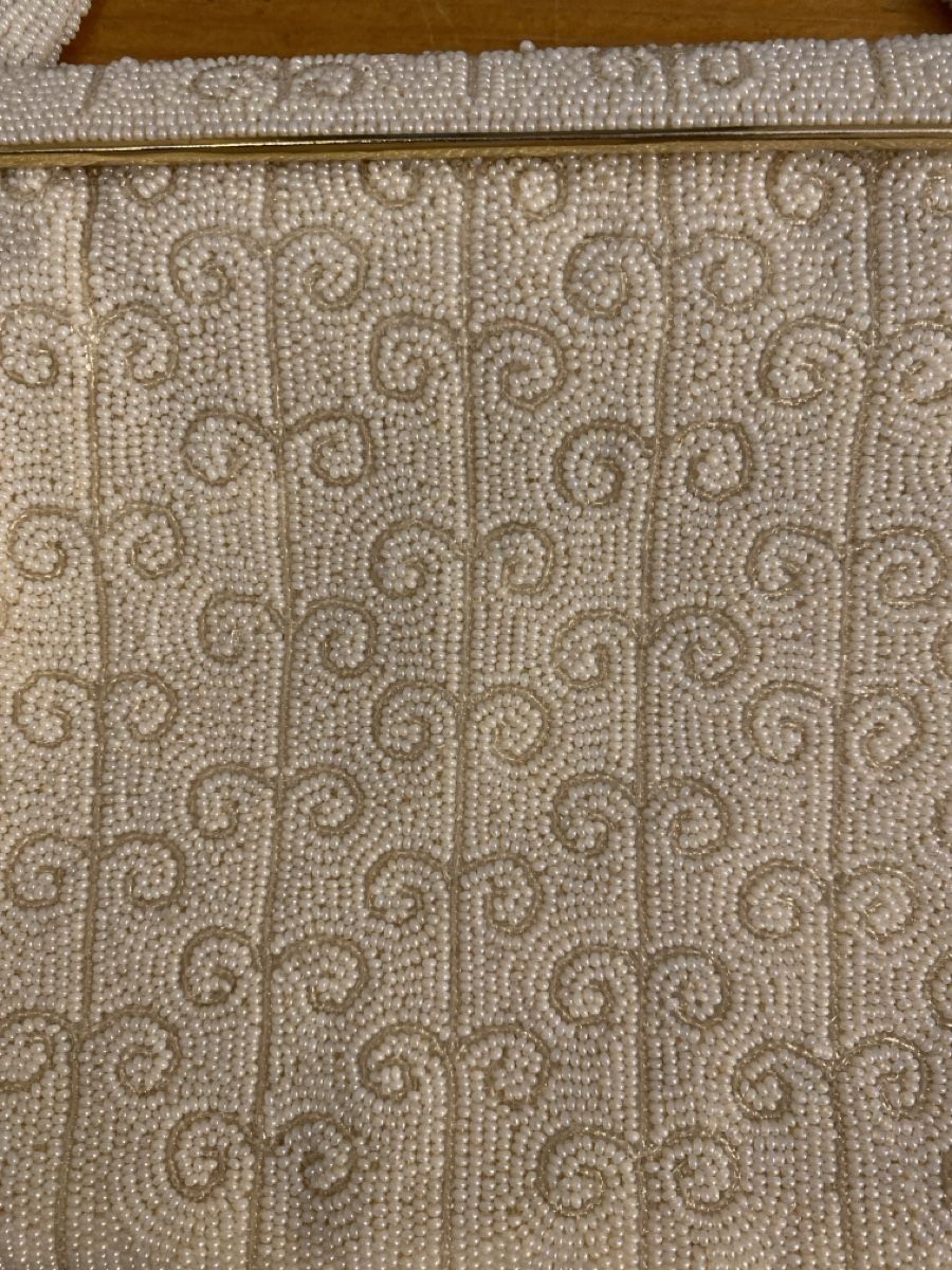Borse da donna: Wunderschöne Vintage Perlen Handtasche, Top Zustand! – Usato da Bern venduto da Gogo_1930 2