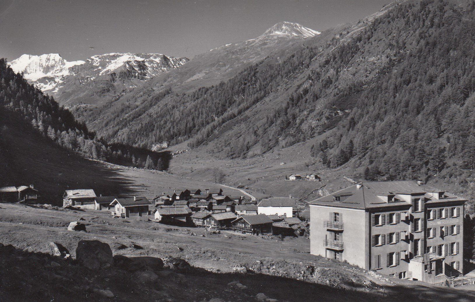 Cartoline postali: Gruben  VS  im Turtmanntal  -    5 diverse Ansichtskarten – Usato da Brig venduto da Valcards54 1